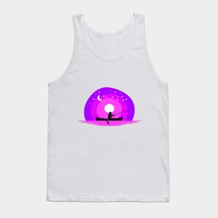 Gone fishing Tank Top